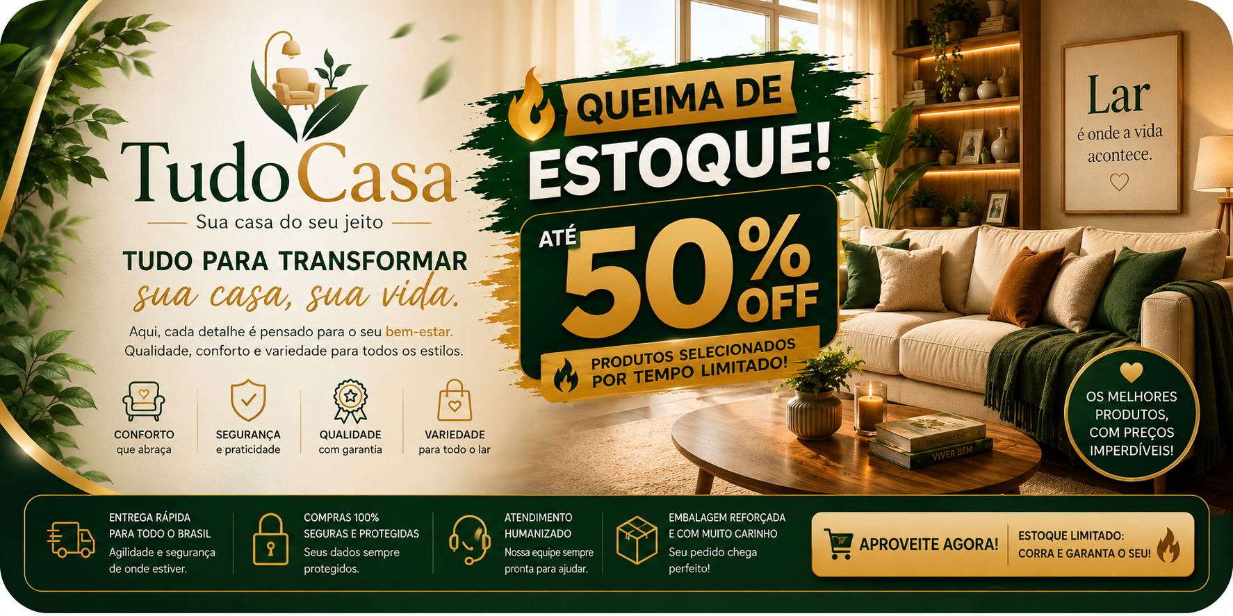 Banner promocional TudoCasa
